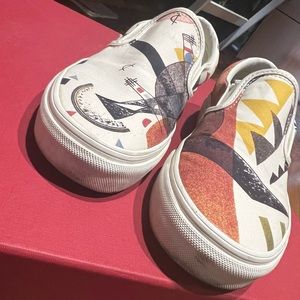 Vans MoMA x classic slip on ‘Vasily Kandinsky’ size 6.5